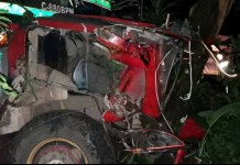 DGT asegura que unidad accidentada en Suchitepéquez está "totalmente solvente". Foto La Hora: Última Hora Patulul Such / FB.