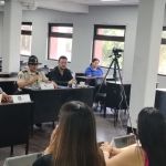Reunión del plan vial para las próximas elecciones del CANG en el Parque de la Industria. Foto La Hora: CIV