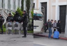 «No permitiremos paralizar el país»: Gobernación ante concentración y caminatas del STEG Afiliados del STEG y agentes de la PNC comienzan a reunirse en inmediaciones del Palacio Nacional, ante concentración convocada por Joviel Acevedo.