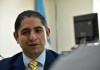 El exfiscal anticorrupción Stuardo Campo durante una entrevista con La Hora, el pasado 18 de julio, en el edificio de Torre de Tribunales. Foto: La Hora / Daniel Ramírez.