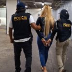 Capturan a mujer de origen salvadoreño con orden de aprehensión. Foto La Hora: PNC