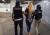 Capturan a mujer de origen salvadoreño con orden de aprehensión. Foto La Hora: PNC