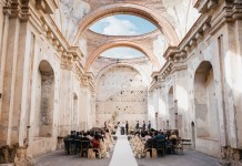 boda en antigua