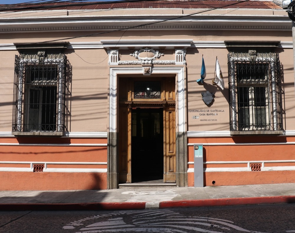 Casa Ibargüen, lugar donde se brindó por la libertad, luego de la firmar el Acta de Independencia en 1821. Foto: Municipalidad de Guatemala.