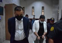 Juan Francisco Ortiz y María Teresa Gudiel fueron ligados a proceso por su posible vinculación a la muerte de Claudina Velásquez. Foto La Hora: Daniel Ramírez