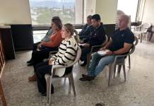 Seis extrabajadores de la Municipalidad de Chinautla esperan conocer sentencia. Foto La Hora: Daniel Ramírez