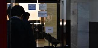 Audiencia por caso Claudina Velásquez continúa bajo reserva. Foto La Hora: Daniel Ramírez