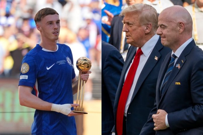 Cole Palmer y Donald Trump