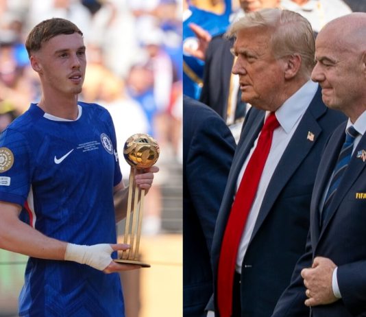 Cole Palmer y Donald Trump