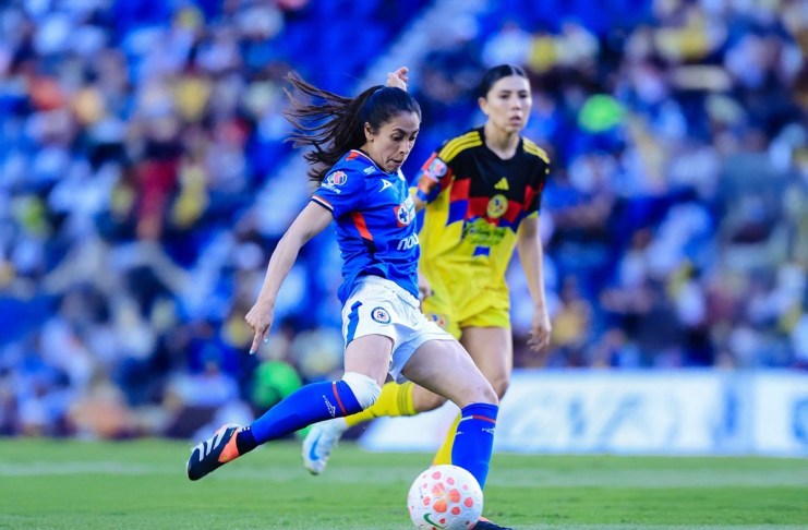 Ana Lucía Martínez en gran momento de forma tras sus actuaciones con el Cruz Azul femenil. Foto La Hora: Oficial Cruz Azul Femenil.