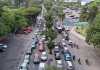 Décima avenida frente al estadio en dirección a la zona 5