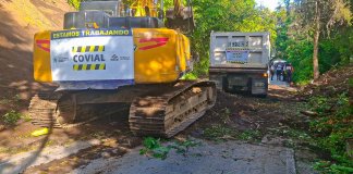 CIV trabaja en la limpieza y habilitación de cuatro tramos carreteros que sufrieron daños tras serie de sismos
