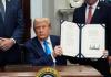  El presidente de Estados Unidos, Donald Trump, firmó este miércoles una orden ejecutiva que impone aranceles globales del 50 % a la importación de cobre. Foto La Hora: EFE.