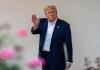 El presidente estadounidense Donald Trump anuncia aranceles del 25 % para India . Foto La Hora: EFE.