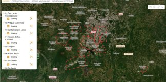 En tiempo real los mapas satelitales de la UE para evaluar daños por los sismos en Guatemala