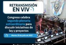 Retransmisión: Congreso celebra 2a. plenaria extraordinaria para discutir iniciativas de ley y proyectos