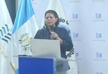 Directora ejecutiva del Hospital General San Juan de Dios, Erika Pérez.