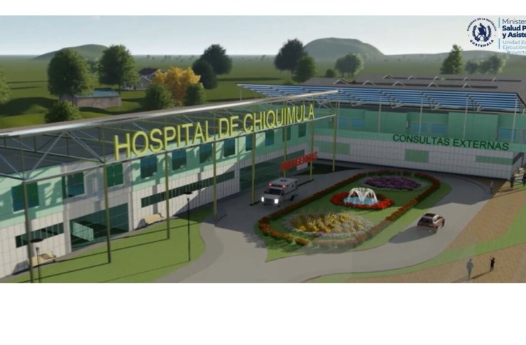 Este es el avance de la construcción de los hospitales en Sololá y Chiquimula