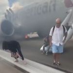 Evacuan vuelo en Denver tras fallo en el tren de aterrizaje. Foto La Hora: Captura de Pantalla