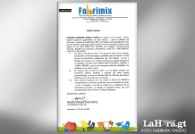 Propietario de FABRIMIX anuncia acciones legales por publicaciones "mal intencionadas"