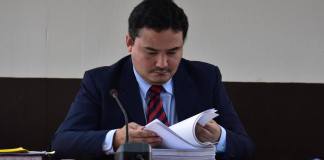 CSJ rechazó una nueva petición de antejuicio en contra del juez Fredy Orellana. Foto La Hora: Daneil Ramírez