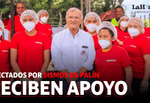 Afectados por sismos en Palín reciben apoyo de la Fundación Castillo Córdova Fundación Castillo Córdova de Cervecería Centro Americana otorgando ayuda a familias afectadas en Palín, Escuintla. Foto: Cortesía de Fundación Castillo Córdova.