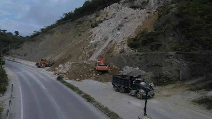 Autoridades del CIV han indicado que los cierres vehiculares en el km 61 de la ruta al Atlántico se mantendrán por trabajos de limpieza y supervisión.