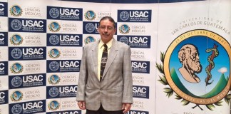 Rony Ríos, fue electo como representante docente de la Facultad de Medicina ante el Consejo Superior Universitario (CSU) de la USAC. Foto La Hora: RRSS