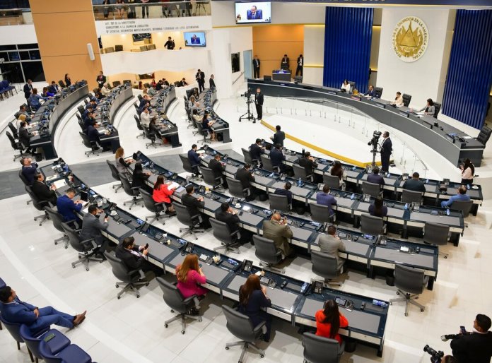 La Asamblea Legislativa de El Salvador aprobó una serie de reformas que incluye la salida del Parlamento Centroamericano (Parlacen). Foto La Hora: Asamblea Legislativa