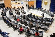 La Asamblea Legislativa de El Salvador aprobó una serie de reformas que incluye la salida del Parlamento Centroamericano (Parlacen). Foto La Hora: Asamblea Legislativa