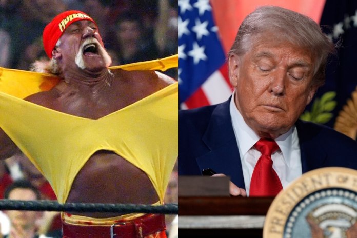 Hulk Hogan y Donald Trump