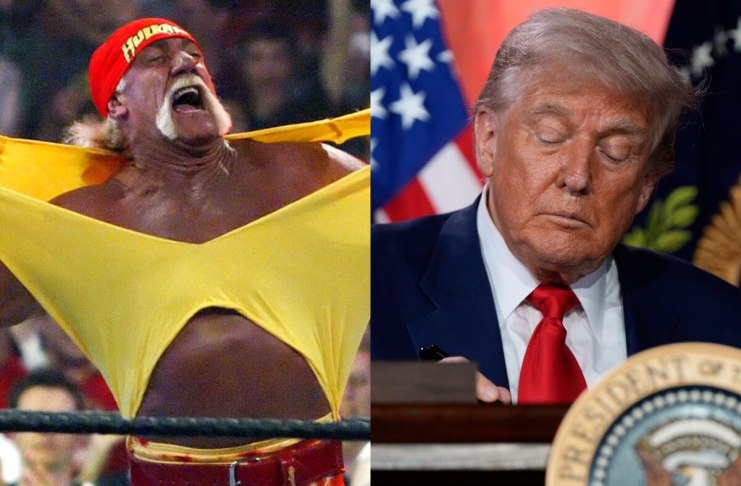 Hulk Hogan y Donald Trump