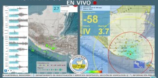 Insivumeh lanza herramienta en tiempo real para monitoreo de sismos