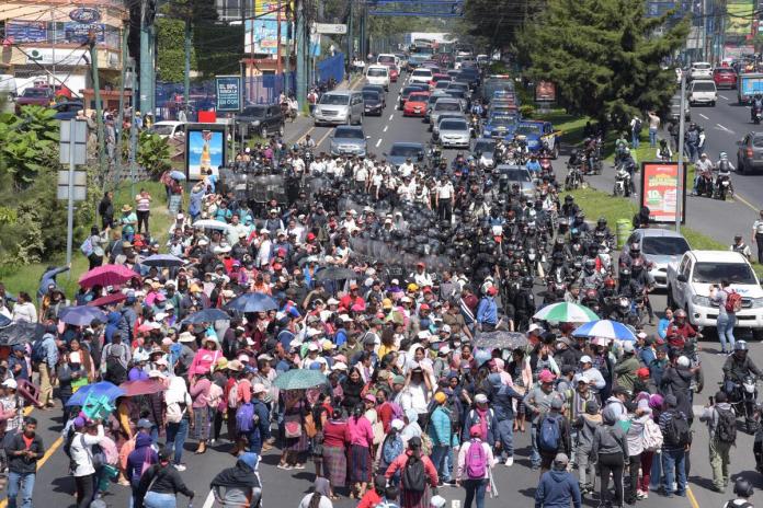 El gobierno de Bernardo Arévalo se ha caracterizado por ser presionado a través de los bloqueos de carreteras.