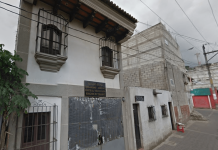 Juzgado de Paz de Santa María de Jesús podría ser trasladado temporalmente. Foto La Hora: Google Street View