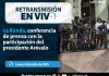 Retransmisión: La Ronda, conferencia de prensa con la participación del presidente Arévalo. Foto La Hora: Gobierno de Guatemala.