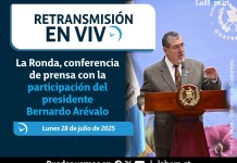 Retransmisión: La Ronda, conferencia de prensa con la participación del presidente Bernardo Arévalo. Foto La Hora: Gobierno de Guatemala.