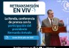 Retransmisión: La Ronda, conferencia de prensa con la participación del presidente Bernardo Arévalo. Foto La Hora: Gobierno de Guatemala.