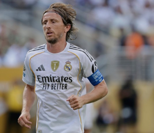 Luka Modric es nuevo jugador del AC Milán . Foto La Hora: AP.