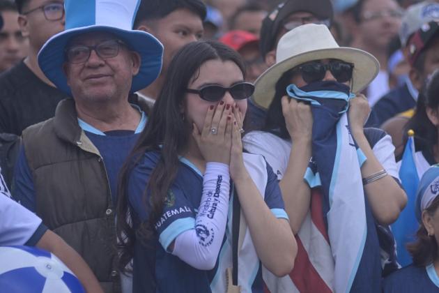 Minuto a minuto desde el Obelisco: así viven los guatemaltecos el partido Guatemala vs EE. UU.