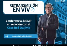 Retransmisión: Conferencia del MP en relación con el Caso Red Quijivix El Ministerio Público (MP) ofrece una conferencia de prensa este jueves 3 de julio de 2025, a las 12:30 horas en el Primer Nivel del Edificio Central. Foto La Hora: Daniel Ramírez.