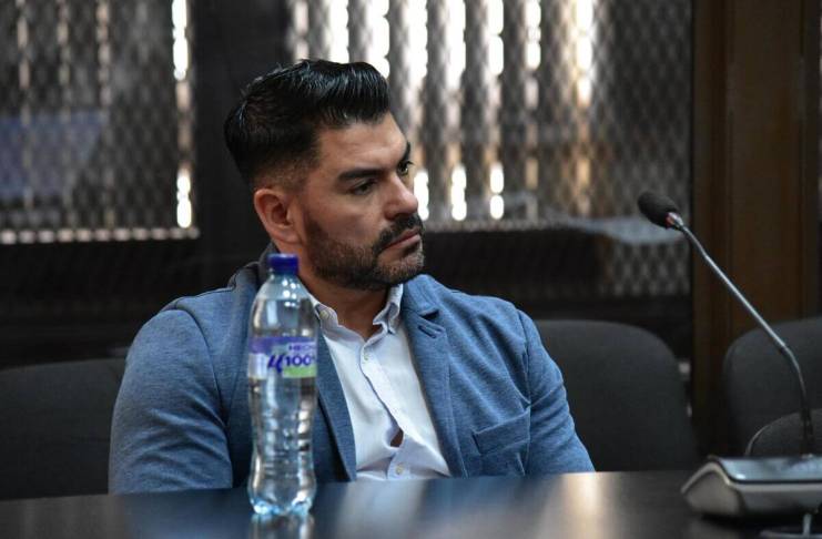 Manuel Alejandro Recinos, permaneció ocho años prófugo de la justicia. Foto La Hora: Daniel Ramírez