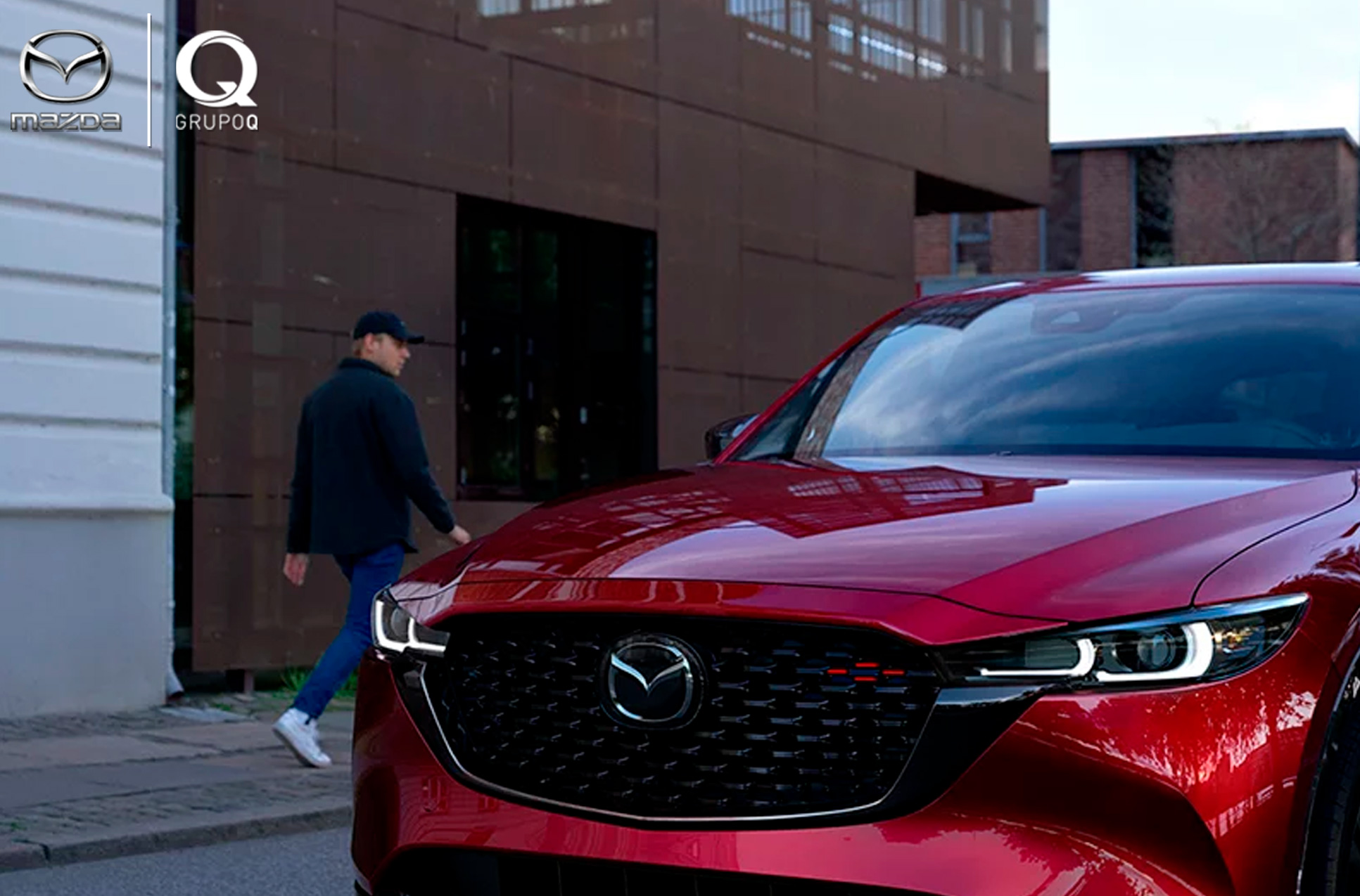 Vehículo Mazda transitando. Fotografía: Mazda de Grupo Q.