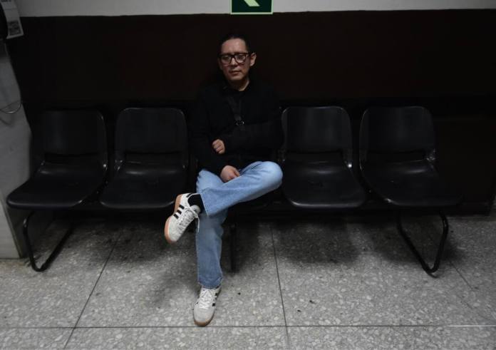 Melvin Quijivix espera conocer resolución de su caso para este viernes. Foto La Hora: Daniel Ramírez