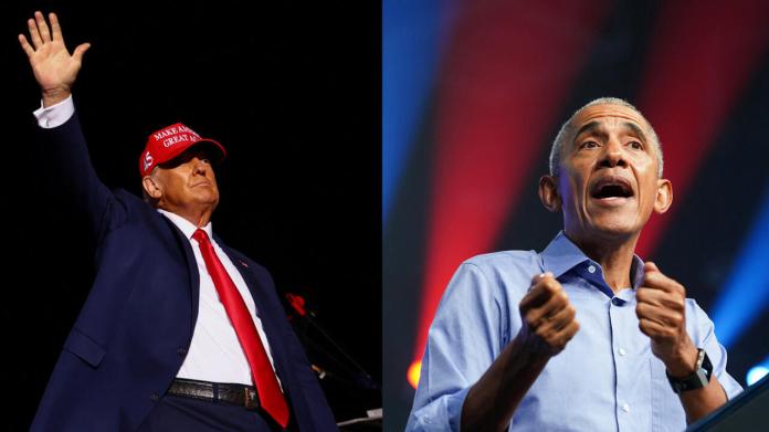Donald Trump y Barack Obama