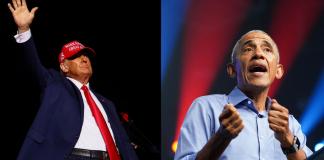 Donald Trump y Barack Obama