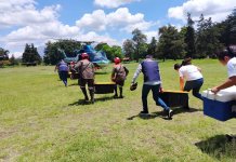 Mides y Conred envían insumos y víveres a afectados en Santa María de Jesús tras enjambre sísmico