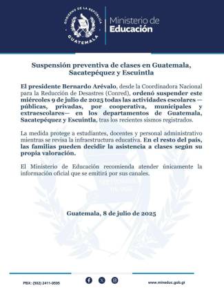 Mineduc Comunicado