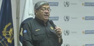 Ministro de Gobernación, Francisco Jiménez.