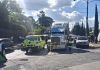 Motorista fallecido en el puente El Amate. Foto La Hora: CBM